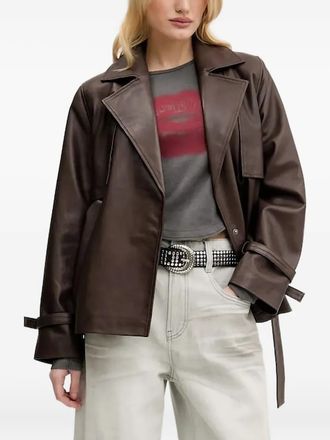 Miss Sixty T-shirt met lange mouwen en lipprint - Grijs