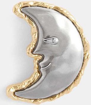 Coach Moon Earring