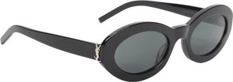 Saint Laurent Stijlvolle zonnebril voor zonnige dagen - Dames - Zonnebrillen - Zwart - ONE Size - Accessoires