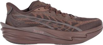 Puma White Sculpted Sole Tonal Overlay Sneakers