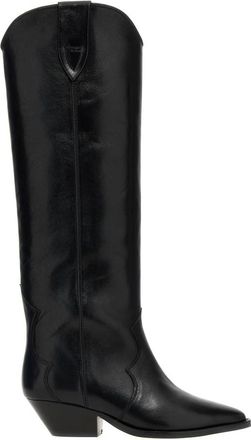 Isabel Marant Schoenen, Dames, Zwart, 40 EU, Leer, Denvee Boots