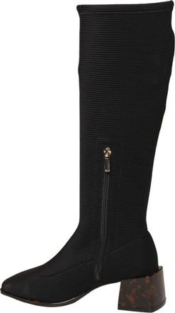 Gioseppo Lange Elastische Laars - Dames - Hoge Laarzen - Zwart - 39 EU - Leer - Schoenen