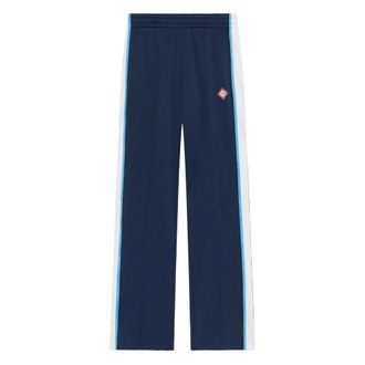 Casablanca Pantaloni Blu, Bianco-Uomo