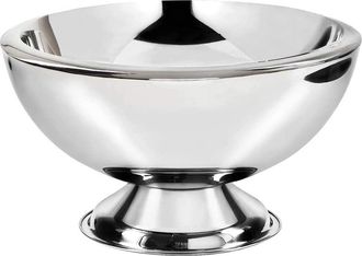 Edzard Premium Champagnerkühler Cadiz aus Edelstahl ø 43 cm - hochglanzpoliert und doppelwandig