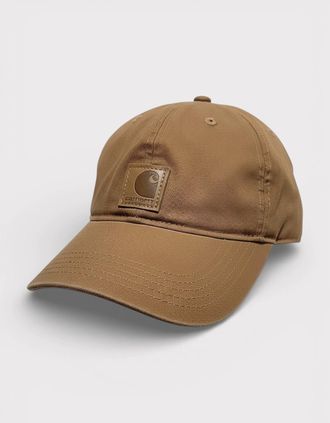 Carhartt Work in Progress Mens Carhartt Canvas Cap Baseball Brown - Size: O/S