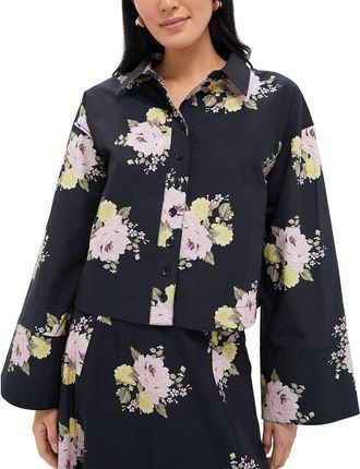 byTiMo Poplin Cropped Shirt