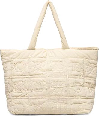 Nanushka padded tote bag - Neutrals