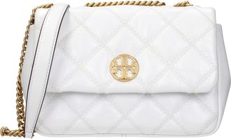 Tory Burch White Leather Shoulder Womens Bag