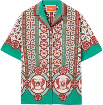 La DoubleJ Blouses & Shirts - Dames - Overhemden - Veelkleurig - M - Katoen - Overhemden