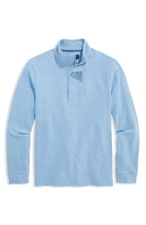 Vineyard Vines Calmwater Quarter Zip Pullover in Jake Blue at Nordstrom Rack, Size Xx-Large