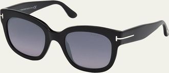 Tom Ford Beatrix Square Acetate Sunglasses