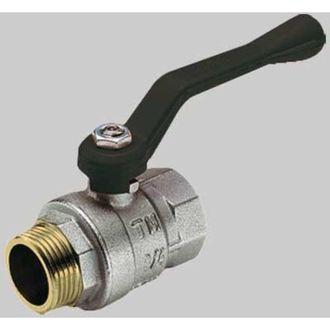 Bugatti Valvole A Sfera Passaggio Totale M-F Leva Alluminio - 2 Pn 25