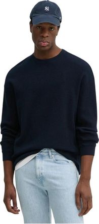 American Vintage Ryvy Sweatshirt - Heren - Sweatshirts - Blauw - M/L - Katoen - Hoodies & sweatvesten