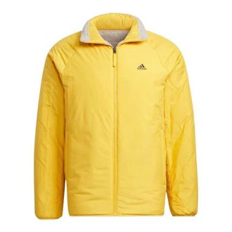 adidas Sherpa Reversible Padded Jacket Yellow Grey IT8711