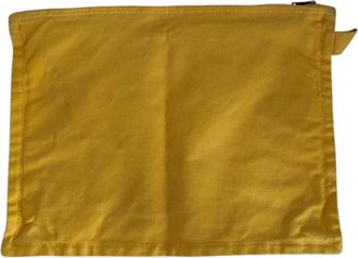 Herm&egrave;s Yellow Pouch (Pre-Owned)