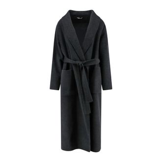 Hev&ograve; Donna, Cappotti, Grigio, S, new