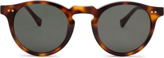 Nialaya Malibu round-frame sunglasses - men - Acetate - One Size - Brown