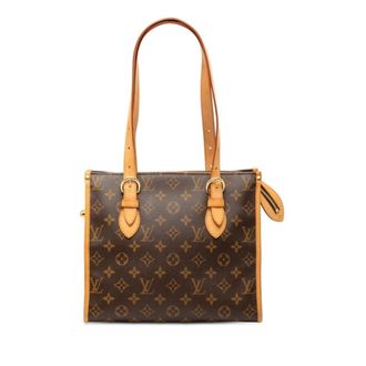 Louis Vuitton Brown Pvc Leather Handbag Shoulder Bag Tote Bag (Pre-Owned)