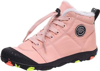 Generic Winter Boots Womens Waterproof Winter Boots Short Shaft Ankle Boots Lined Snow Shoes Warm Outdoor Non-Slip Snow Boots Hiking Shoes Winter Boots Hiking