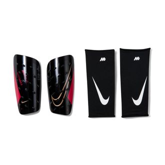 Nike Mercurial Lite SuperLock Soccer Shin Guards in Black | DV1770-010