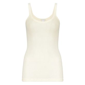 Bottega Veneta Ribbed Cotton Tank Top