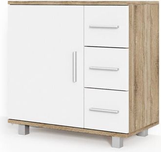 Vicco Mueble bajo lavabo Ilias, Sonoma, 60 x 60 cm Vicco