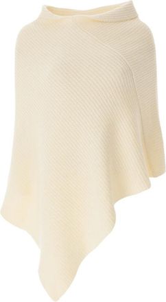 Liviana Conti Cream Cape Jacket - Dames - Ponchos - Beige - ONE Size - Jassen