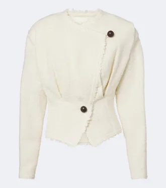 Isabel Marant Giacca Suna in misto lana e alpaca boucl&eacute;