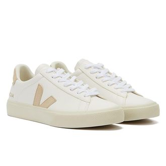 Veja Campo Extra Womens Trainers - Natural Leather - Size UK 5
