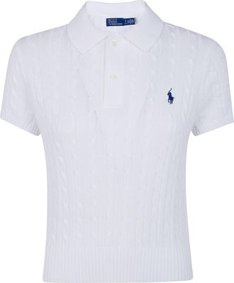 Ralph Lauren Short Sleeves Polo Neck Sweater
