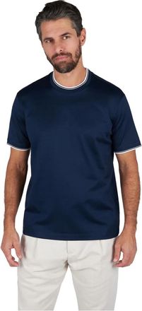 Paul & Shark Paul&Shark T-shirts en polos blauw - Heren - T-shirts - Blauw - L - Tops