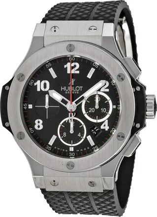 Hublot Pre-owned Hublot Big Bang Chronograph Automatic Black Dial Mens Watch 301.SX.130.RX