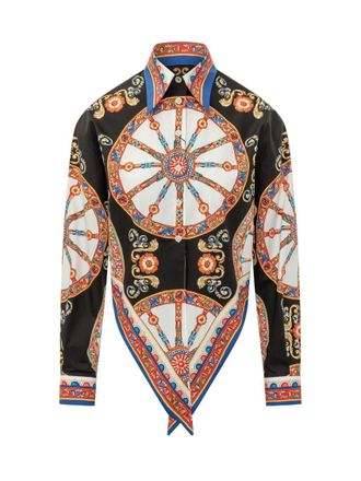Dolce & Gabbana Multicolor Regular Printed Shirt