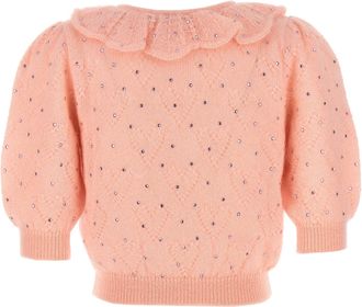 Alessandra Rich Womens Multicolor Wool Cardigan Clothing