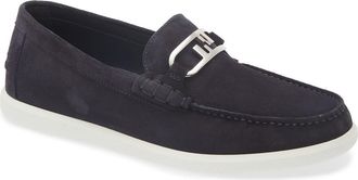 Fendi OLock Loafer in F0Dx9 Atlantico at Nordstrom, Size 11Us