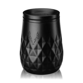 Viski Paragon Stainless Steel Wine Tumbler in Obsidian at Nordstrom