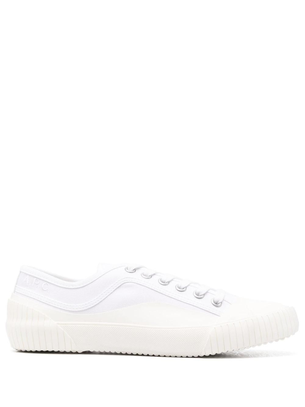【関税&送料込】A.P.C. Plain Sneaker A.P.C.のベージュ Plain スニーカーがセール中