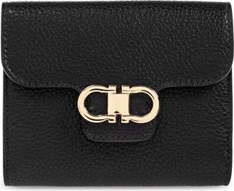 Ferragamo Wallets & Cardholders - Dames - Portefeuilles - Zwart - ONE Size - Leer - Accessoires