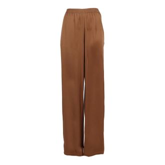 Fabiana Filippi Amelia Trousers - female - Fabiana Filippi - Wide Trousers - Beige - XS - Trousers
