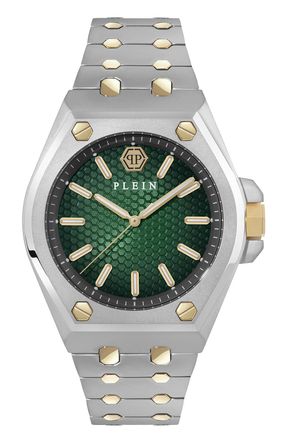 Philipp Plein Extreme Mens Multicolour Watch PWPMA0224 - Silver & Gold Stainless Steel - One Size
