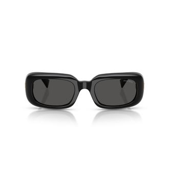 Miu Miu 0mu B13s Rectangular Acetate Sunglasses