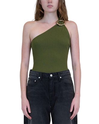 SIMKHAI Fenix One Shoulder Top