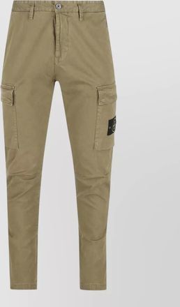 Stone Island regular tapered cargo shorts belt loops