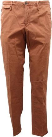 PT01 Gillsans Worn OUT Broek - Heren - Slim Fit Broeken - Bruin - W34 - Wol - Broeken