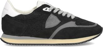 Philippe Model Blville Running - Dames - Sneakers - Zwart - 36 EU - Katoen - Schoenen