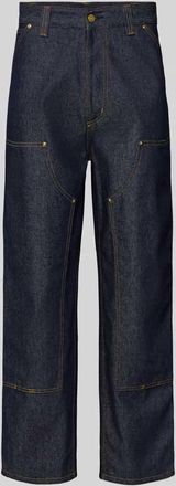 Carhartt Work in Progress Jeans mit Eingrifftaschen in Jeansblau, Größe L