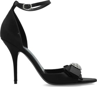 Balenciaga High Heel Sandals, female, Black, Size: 11 US Avenue Palazzo Heeled Sandals