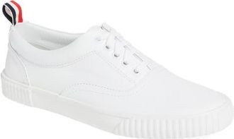 Thom Browne Heritage Low Top Sneaker in White at Nordstrom, Size 10