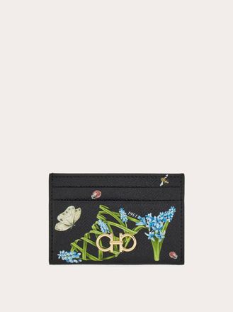 Ferragamo Donna Porta carte di credito Gancini Multicolore