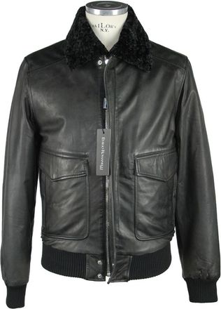 Emilio Romanelli Classic Leather Jacket